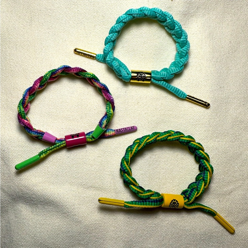 Bundle of 3 RASTACLAT Bracelets